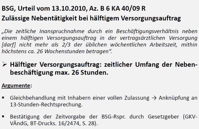 Nebenbeschäftigung