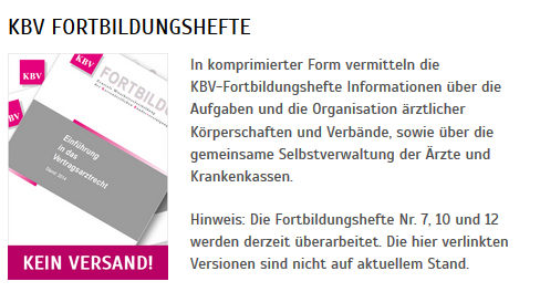kbv-hefte