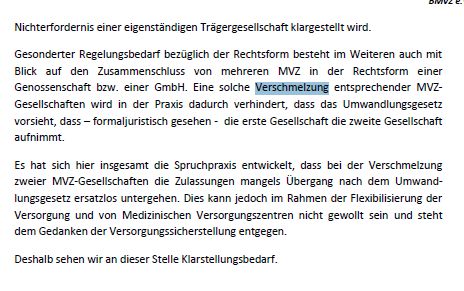 Verschmelzung